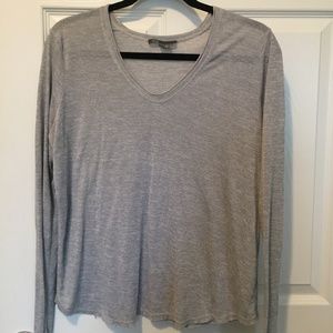 Long Sleeve Gray Shirt